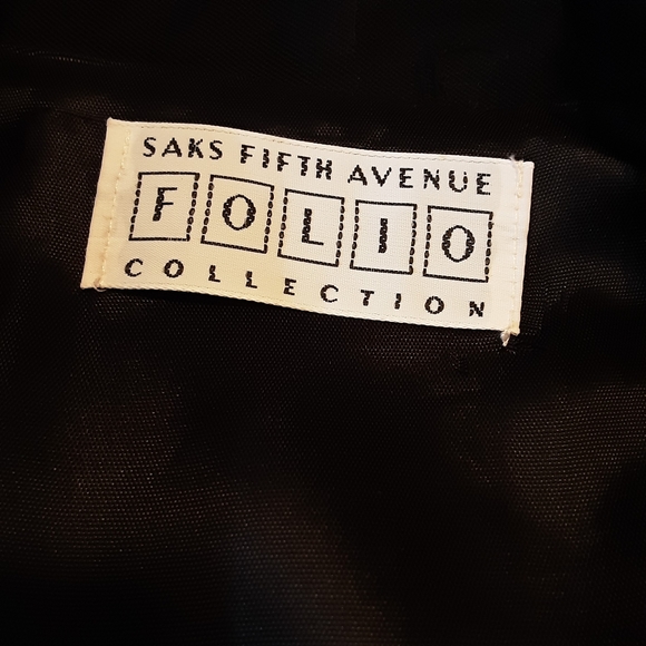 🦋 SAKS Fifth Ave bomber - Picture 2 of 4